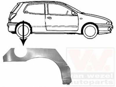 VAN WEZEL 1756146 -  Боковина
